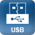 Zazen podporuje rozhran USB pro zlohovn na Flash disk / pipojen myi / klvesnice