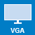 Zazen podporuje rozhran zobrazen VGA